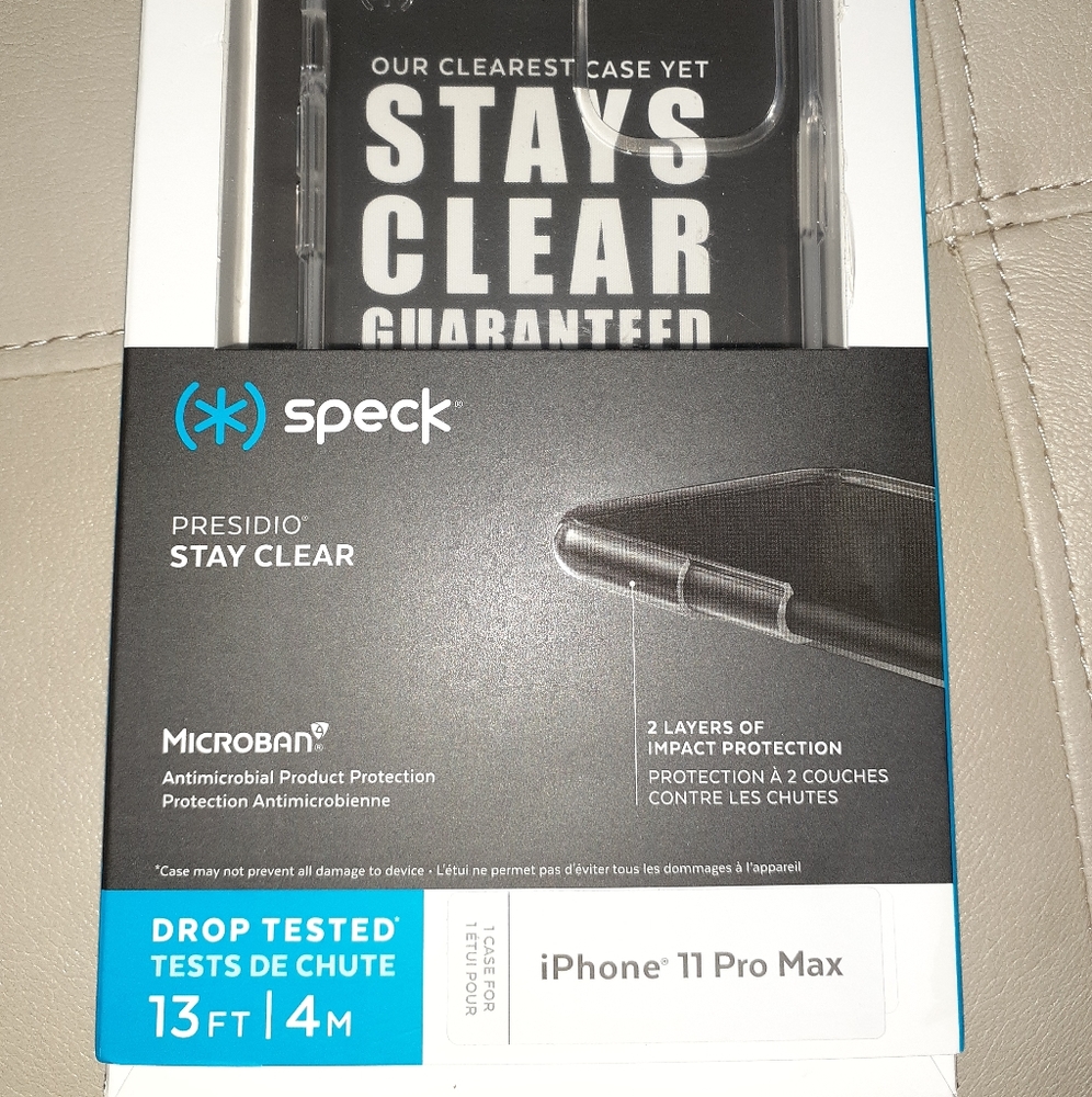 Speck Presidio Stay Clear iPhone 11 Pro Max Case